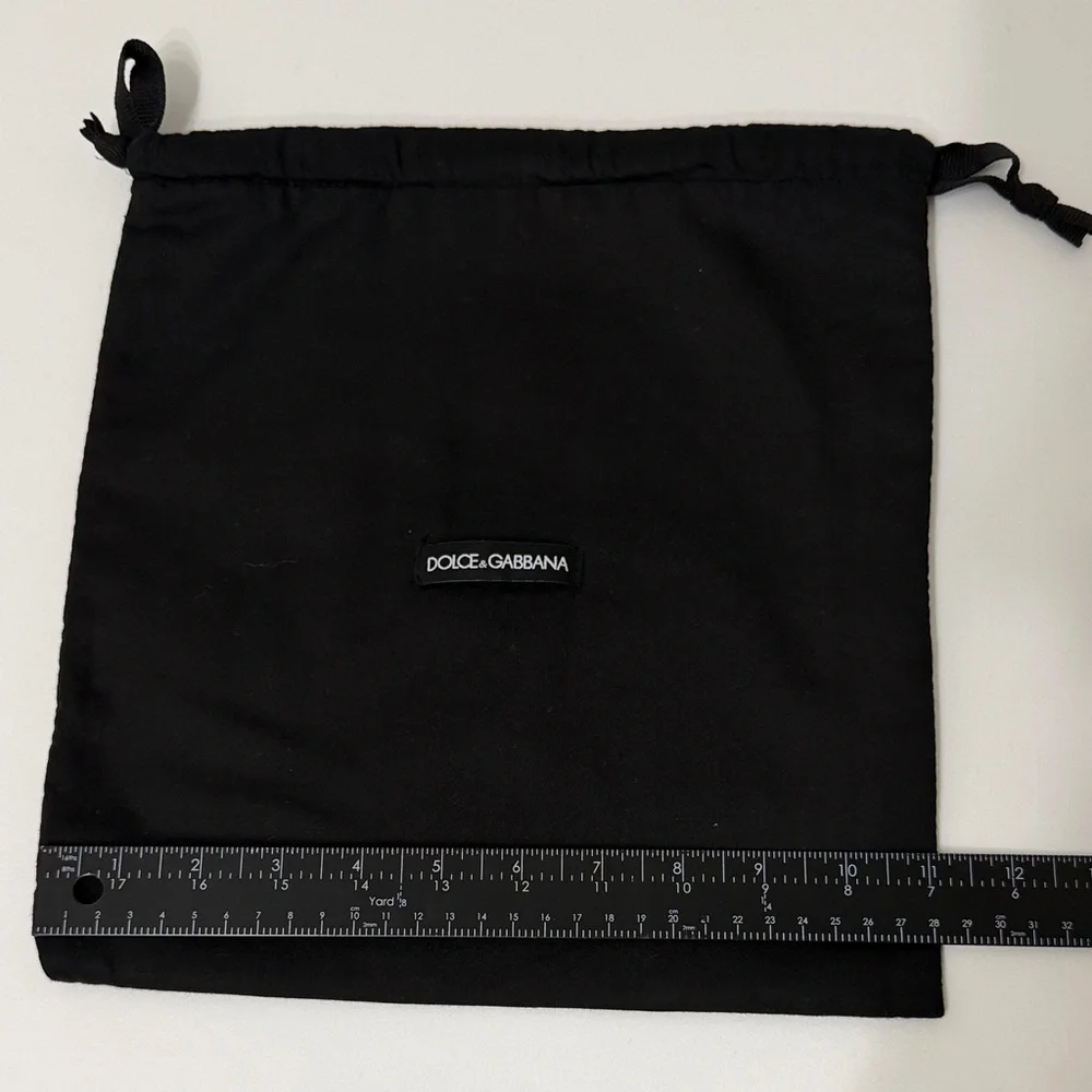 Dolce‎ & Gabbana Black Quilted Dust bag